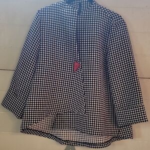 Black and White Polka Dot Jacket